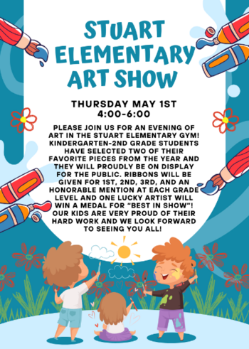 Linked image to Stuart Elementary Art Show